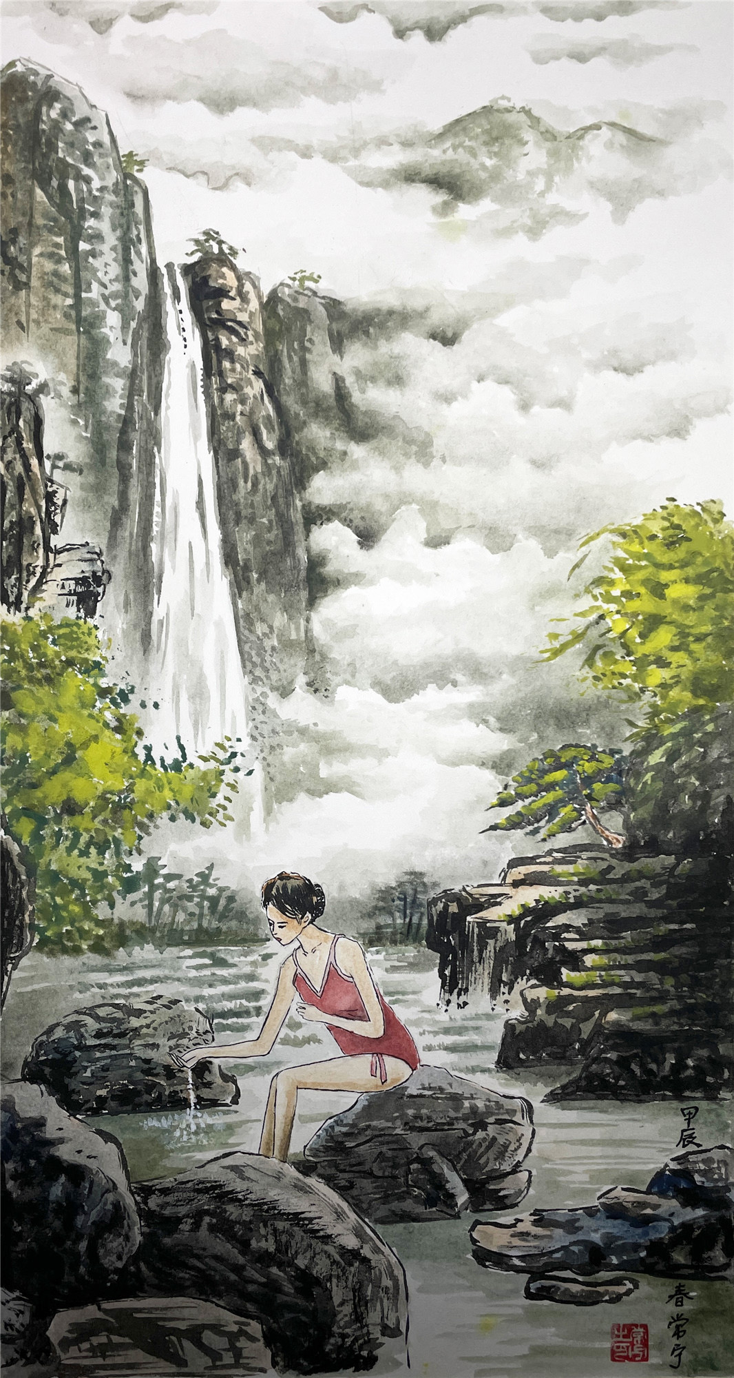 山涧戏水138x69.jpg