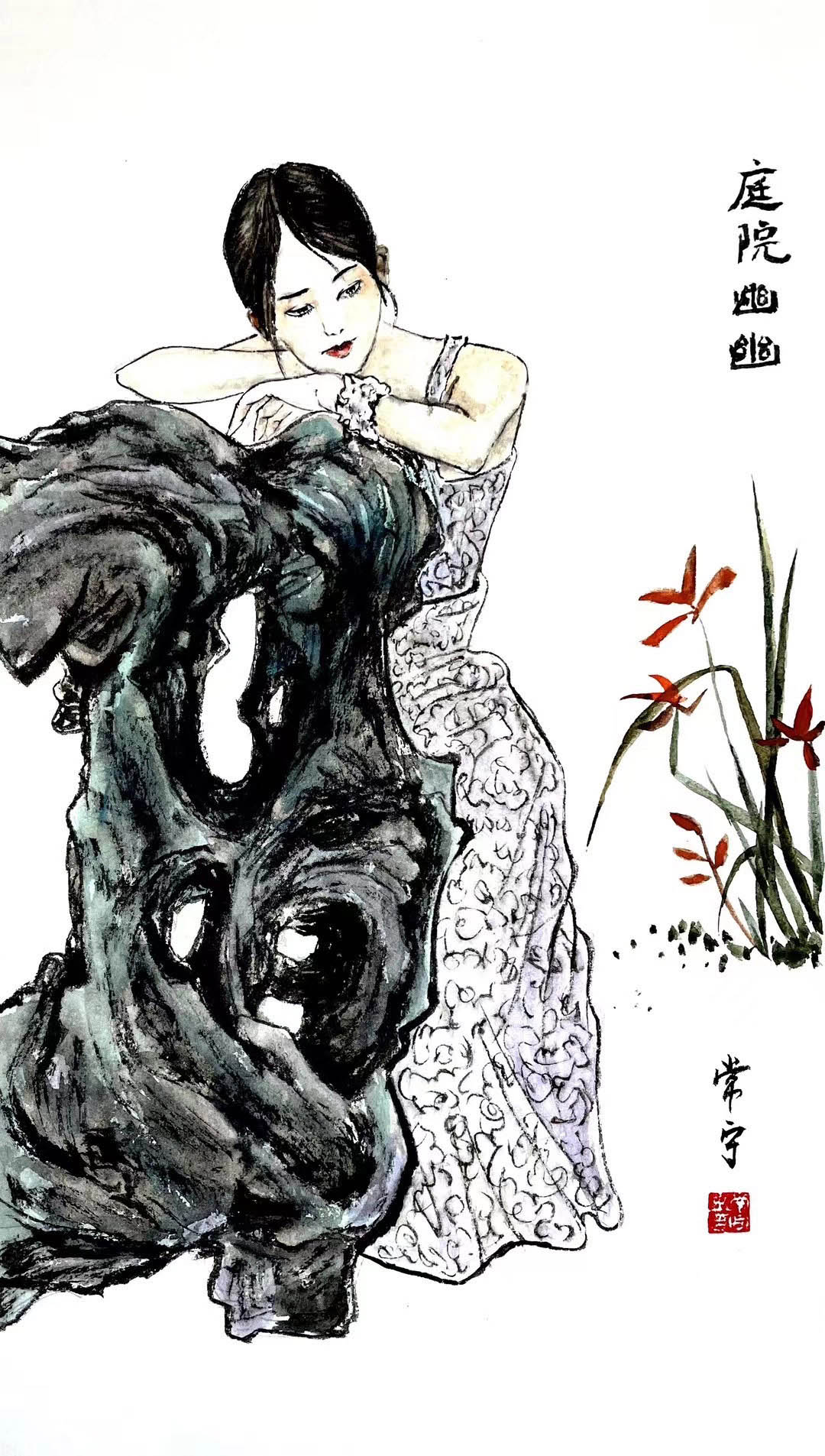 庭院幽幽之一70x40.jpg
